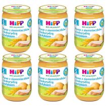 Hipp Puree z ziemniaczków z kukurydzą i indykiem po 5. miesiącu zestaw 6 x 190 g Bio