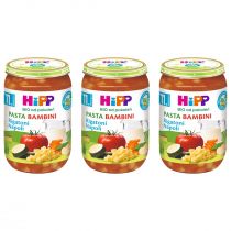 Hipp Pasta Bambini Rigatoni Napoli po 11. miesiącu zestaw 3 x 220 g Bio