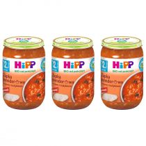 Hipp Zupka pomidorowa z ryżem i indykiem po 12. miesiącu zestaw 3 x 250 g Bio