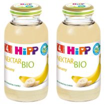 Hipp Nektar banany po 4. miesiącu zestaw 2 x 200 ml Bio