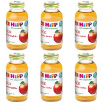 Hipp Sok 100% słodkie jabłka po 4. miesiącu zestaw 6 x 200 ml Bio