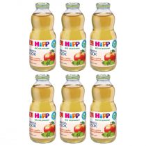 Hipp Herbatka z melisy z sokiem jabłkowym po 4. miesiącu zestaw 6 x 500 ml Bio