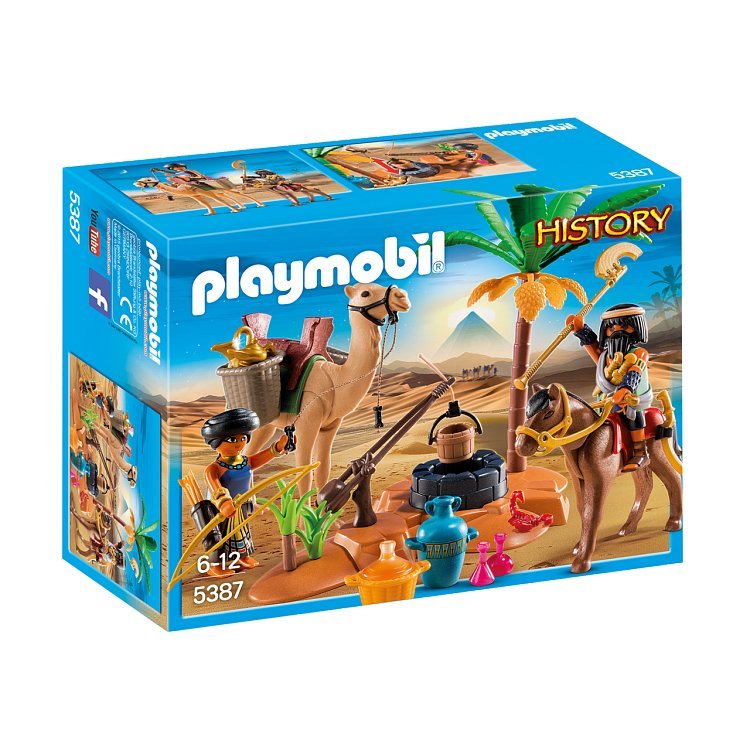 Playmobil PLAYMOBIL - HISTORY - OBÓZ PLĄDROWNIKÓW GROBÓW - 5387