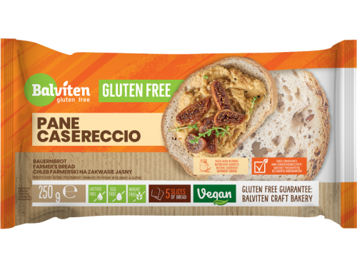 Chleb Farmerski na Zakwasie Jasny Pane Casereccio bezglutenowy 250g - Balviten