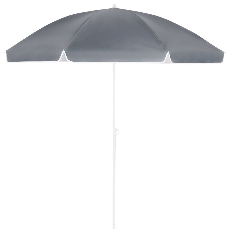 Parasol Ogrodowy Pochylny Średnica 200Cm Antracyt