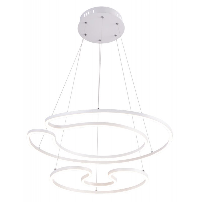 Globo Lighting CURLY Lampa Wisząca Biały 1-punktowy Obszar wewnętrzny CURLY Czas dostawy od 6-10 dni roboczych 67097-60W