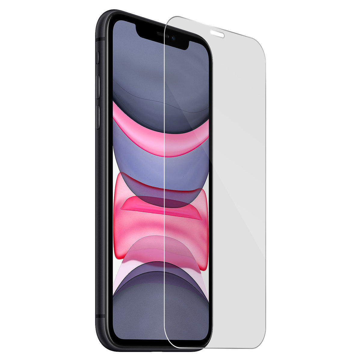Zabezpieczenie ekranu IPhone 11 Lateks Elastyczny Ultra cienki Przezroczysty, odporny na odciski palców