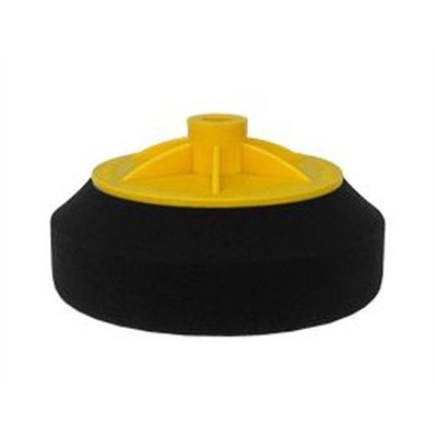 Gąbka polerska gwint M14 gładka czarna APP