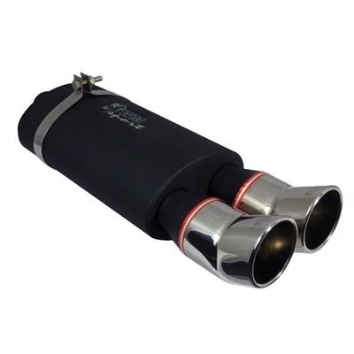 Tłumik sportowy wydech WMS3 2xFI90 600 DTM OWAL