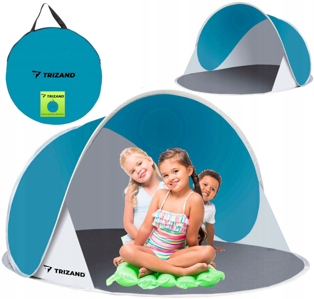 NAMIOT PLAŻOWY SAMOROZKŁADAJĄCY PARAWAN POP-UP D494