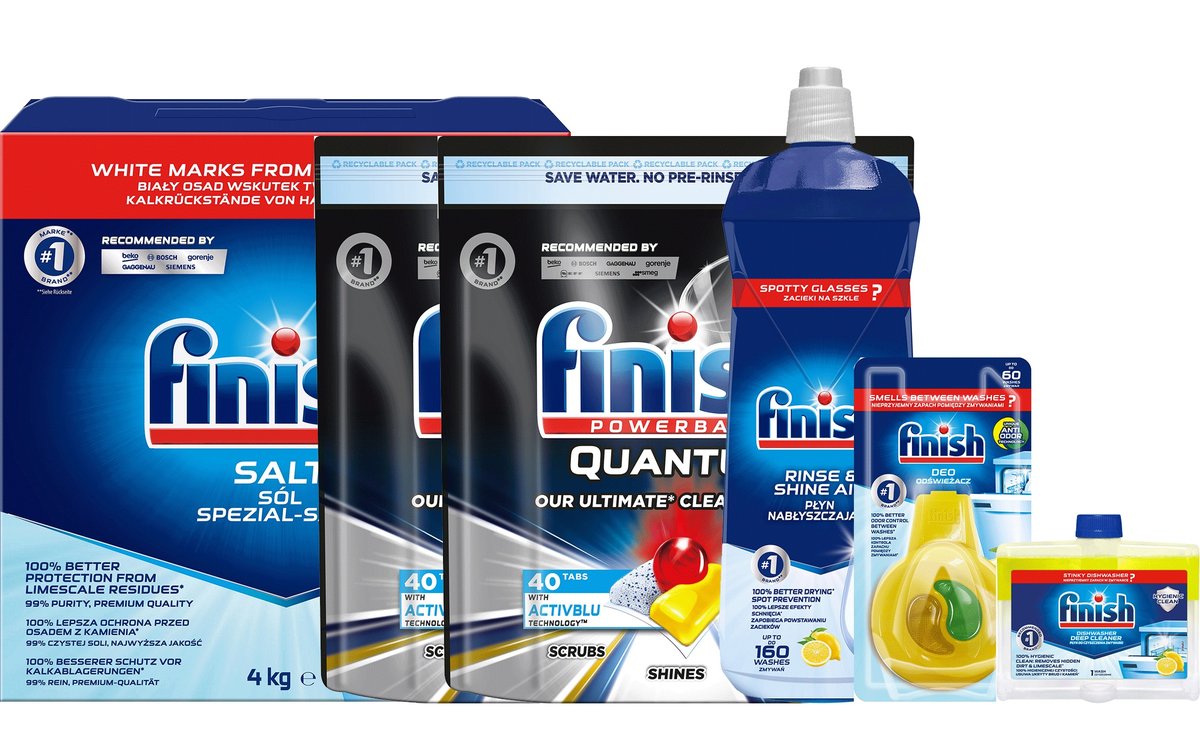 Mega Zestaw Finish do zmywarki