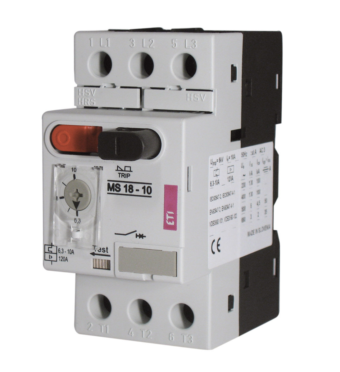 Wyłącznik silnikowy MS18-0,25A