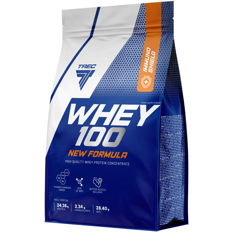 Białko Trec Nutrition Whey 100 New Formula 700 g Peanut Butter-Vanilla (5902114019846)