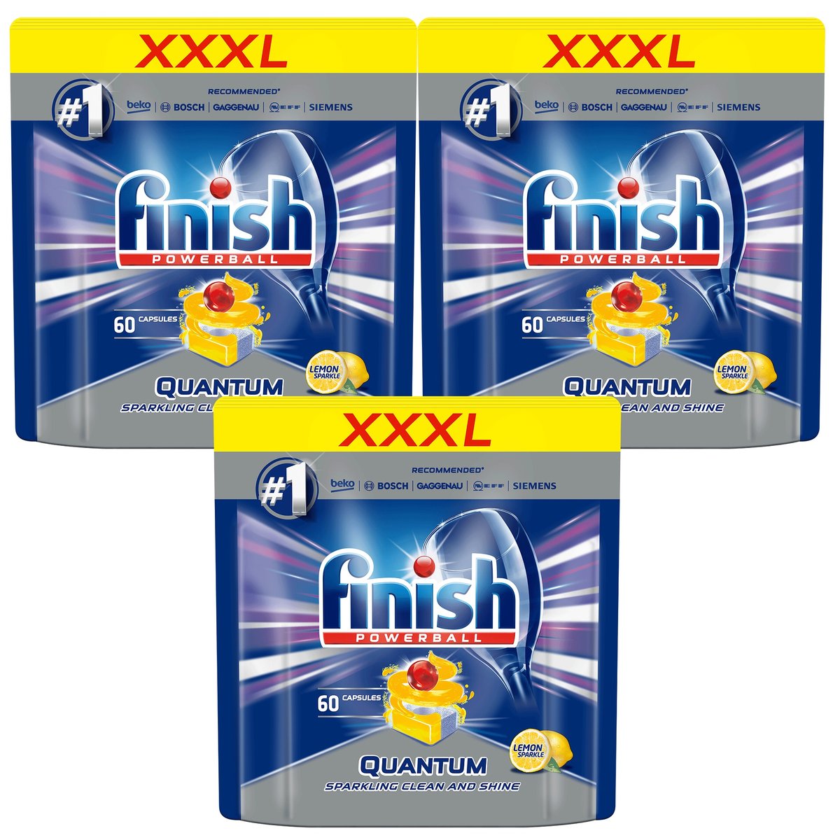 Zestaw Finish Quantum tabletki 180szt