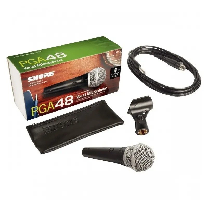 Shure PGA 48 XLR- mikrofon wokalowy