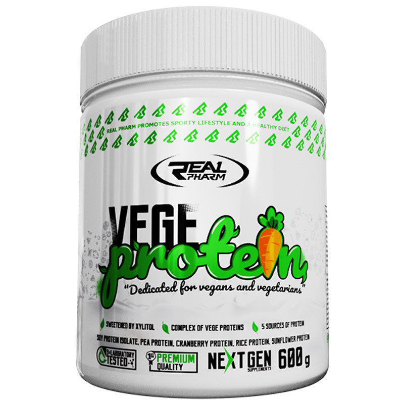 Real Pharm Vege Protein 600g Strawberry