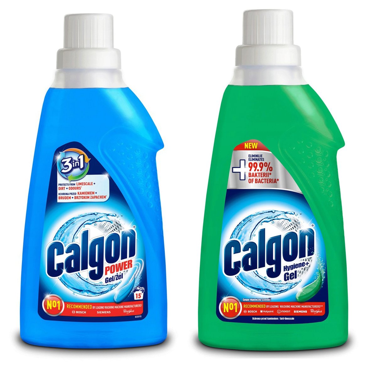 Calgon Odkamieniacz Żel Zmiękczacz Wody 2x750ml
