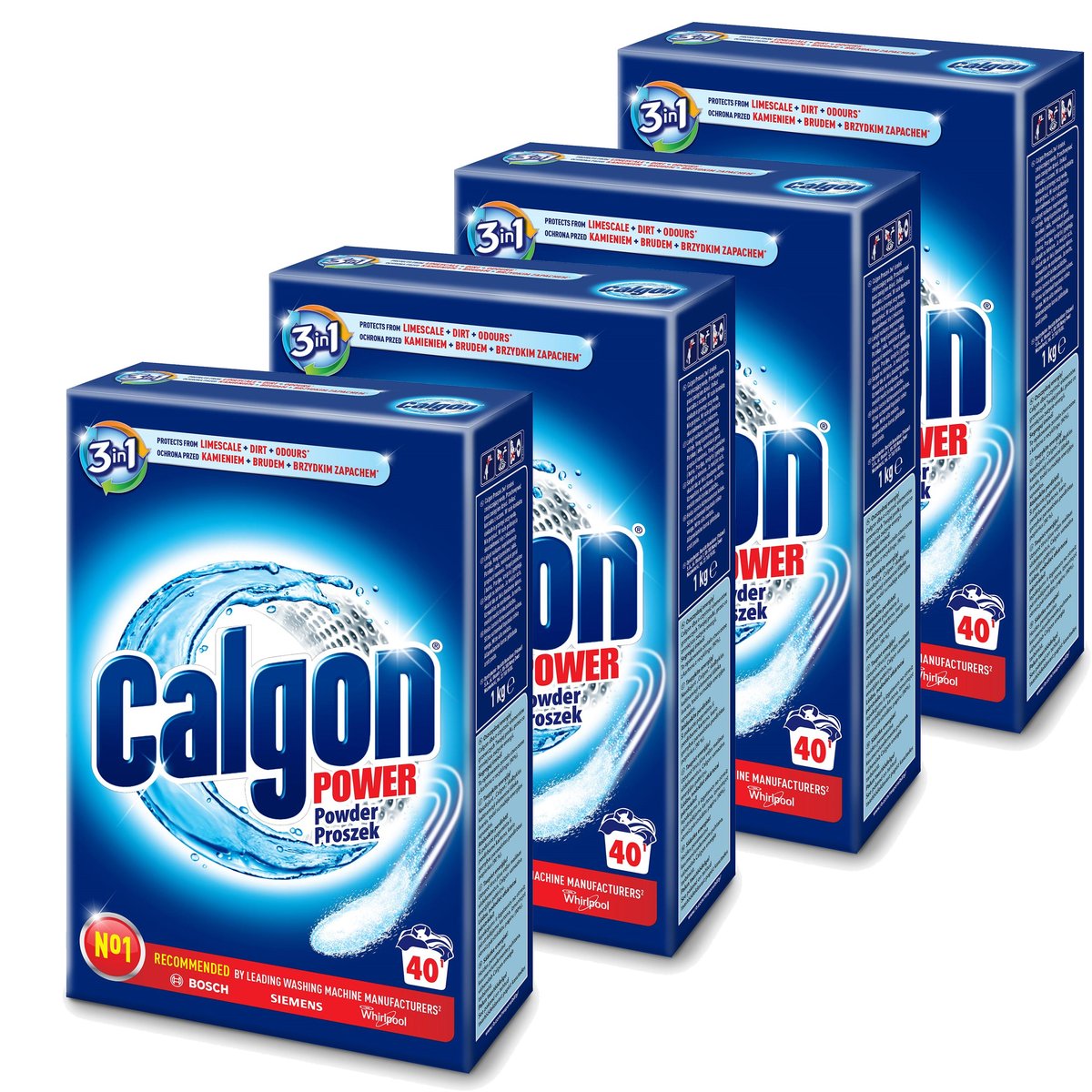 Calgon 3w1 Proszek do ochrony pralki zmiększaczjący wodę 4 kg 160 prań