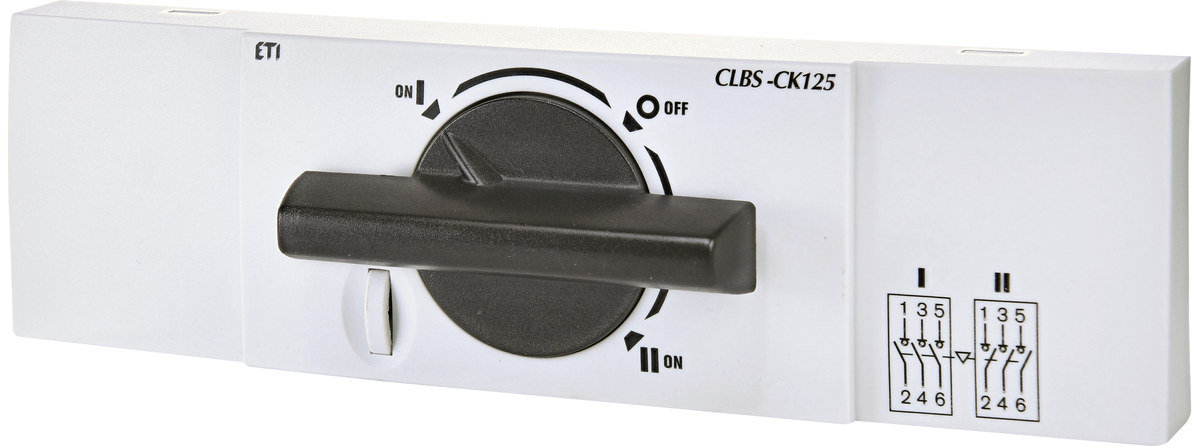 Adapter do budowy przełączników I-0-II CLBS-CK125