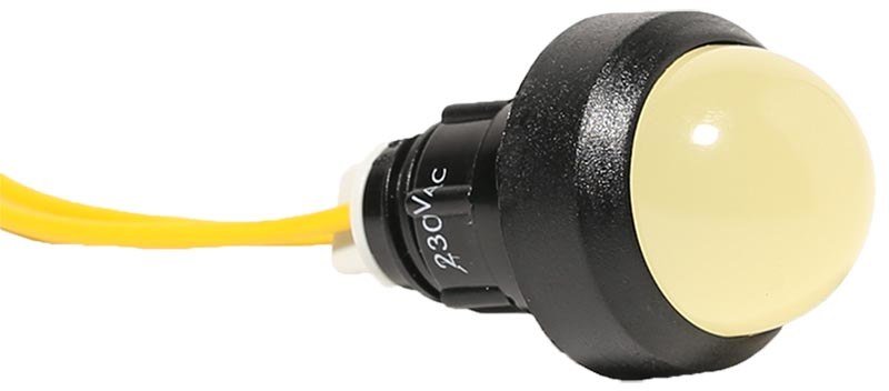 ETI polam Lampka sygnalizacyjna LED 20mm żółta 230V AC LS LED 20 Y 230 004770818 004770818