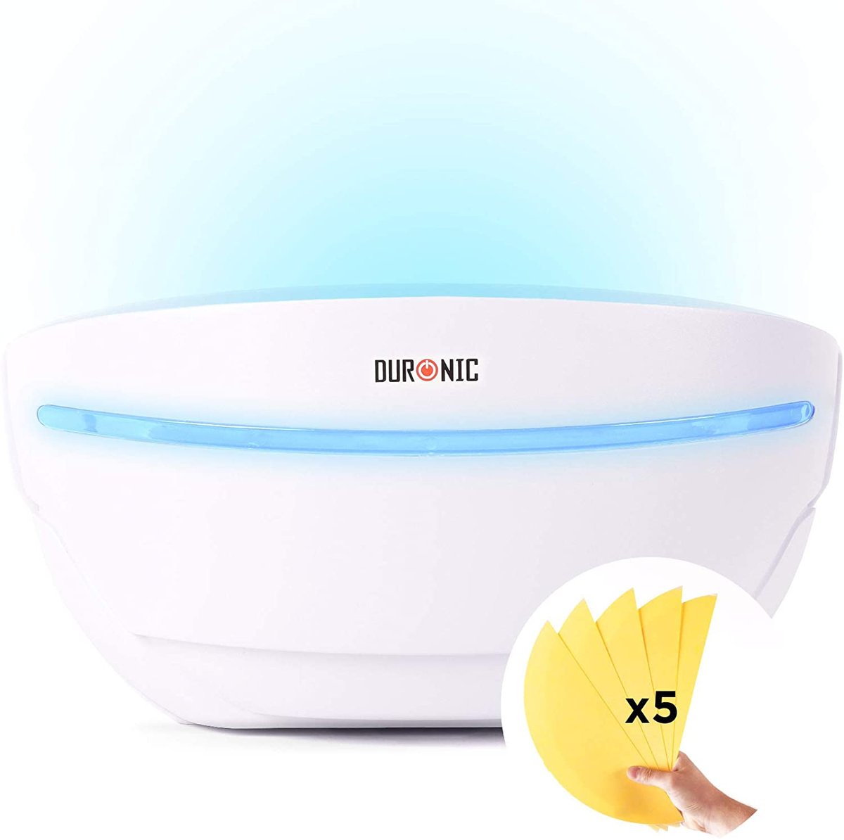 Duronic FKWS18 Lampa owadobójcza na komary UV 18W Lampa na owady z lepem do domu