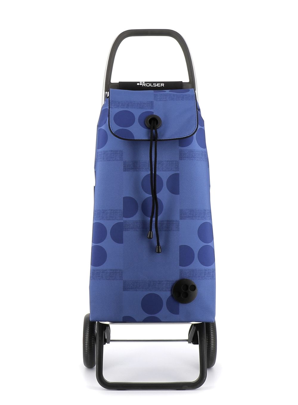 Wózek składany na zakupy 2 kołowy Rolser I-MAX Logos - blue