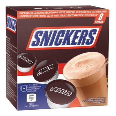 Kapsułki SNICKERS czekolada na gorąco