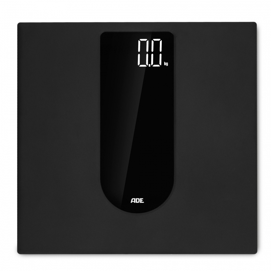 Waga łazienkowa, do 180 kg, 30,5 x 30,5 cm, czarna kod: AD-BE 2102