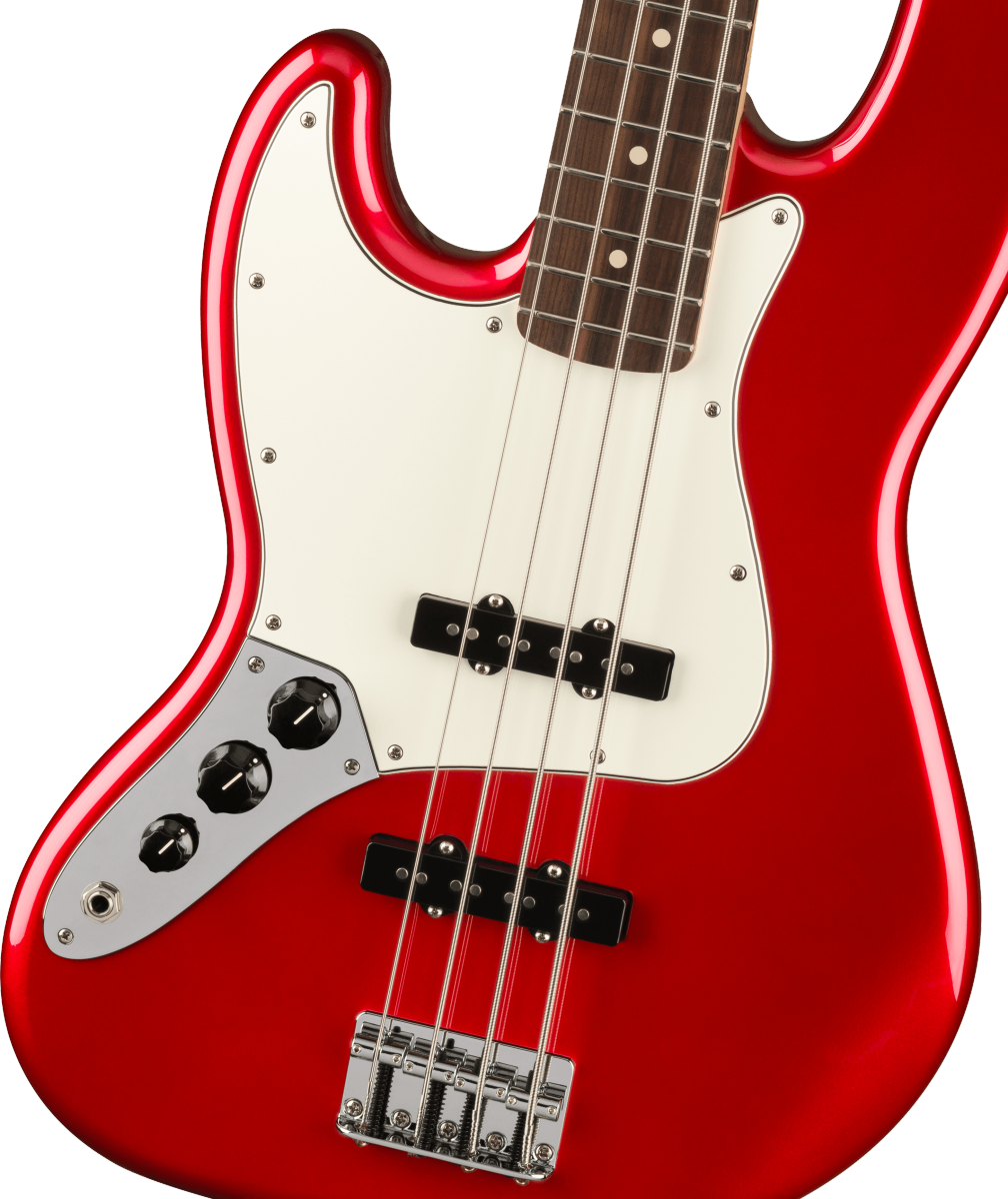 Fender Player Jazz Bass Left-Handed Pau Ferro Fingerboard Candy Apple Red