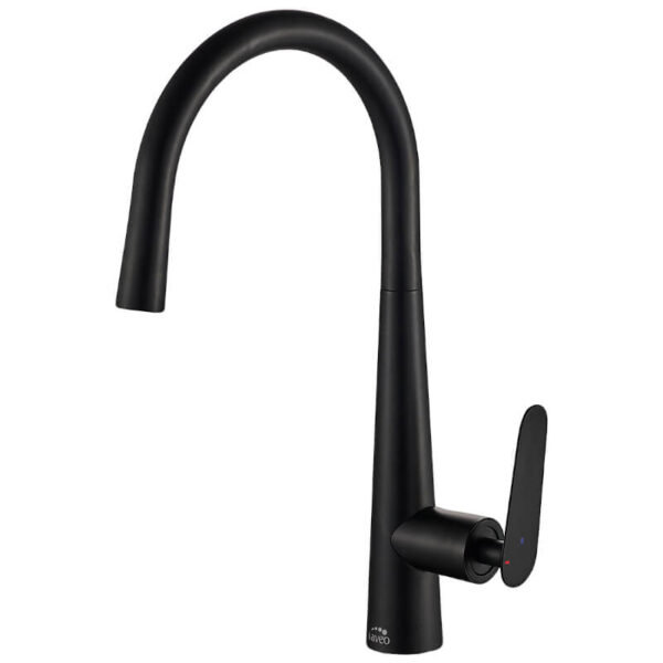 Laveo Bateria zlewozmywakowa czarna NALDA BAY 768D