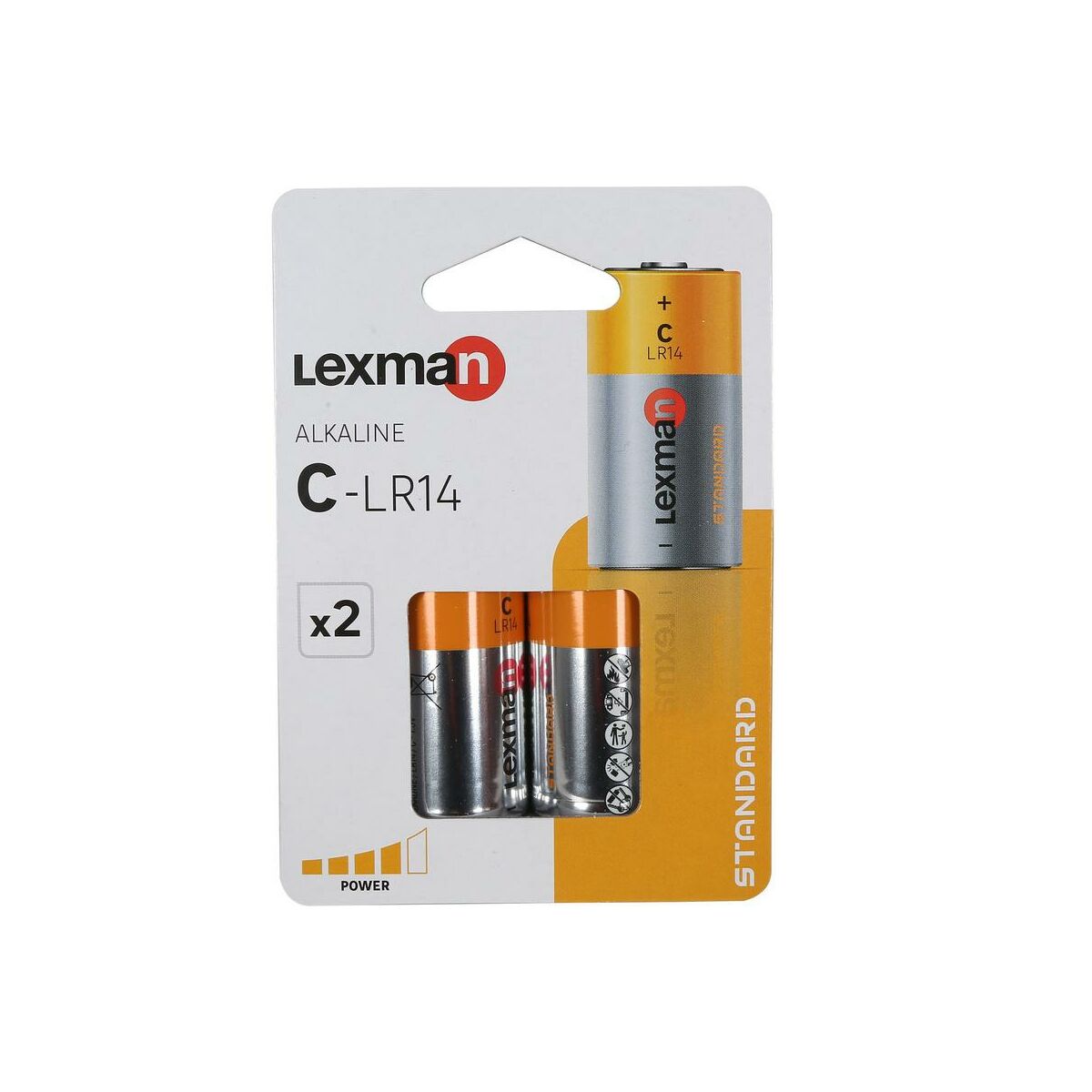 Bateria alkaliczna C-LR14 2 SZT. LEXMAN