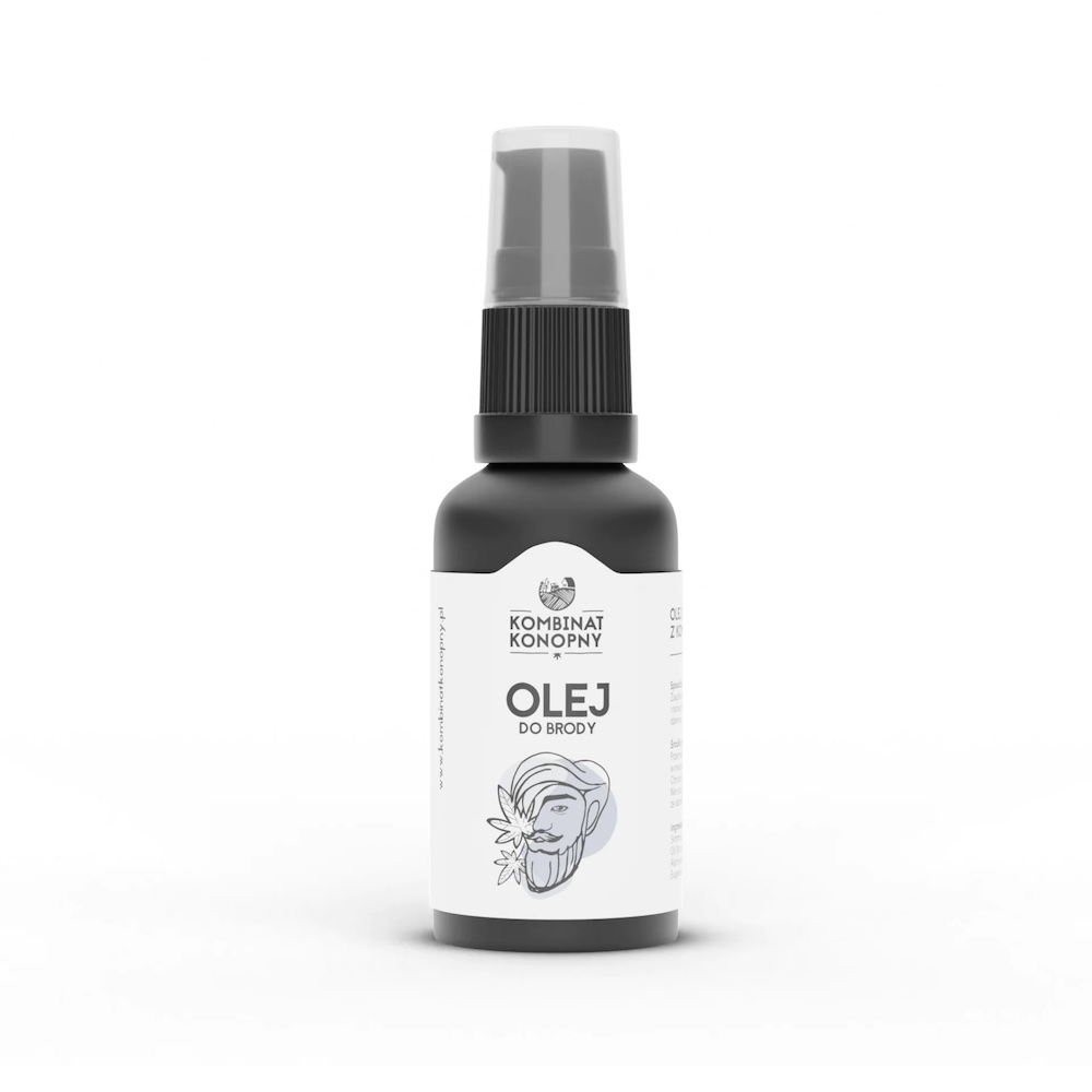 Olejek konopny do brody 30 ml. Kombinat konopny