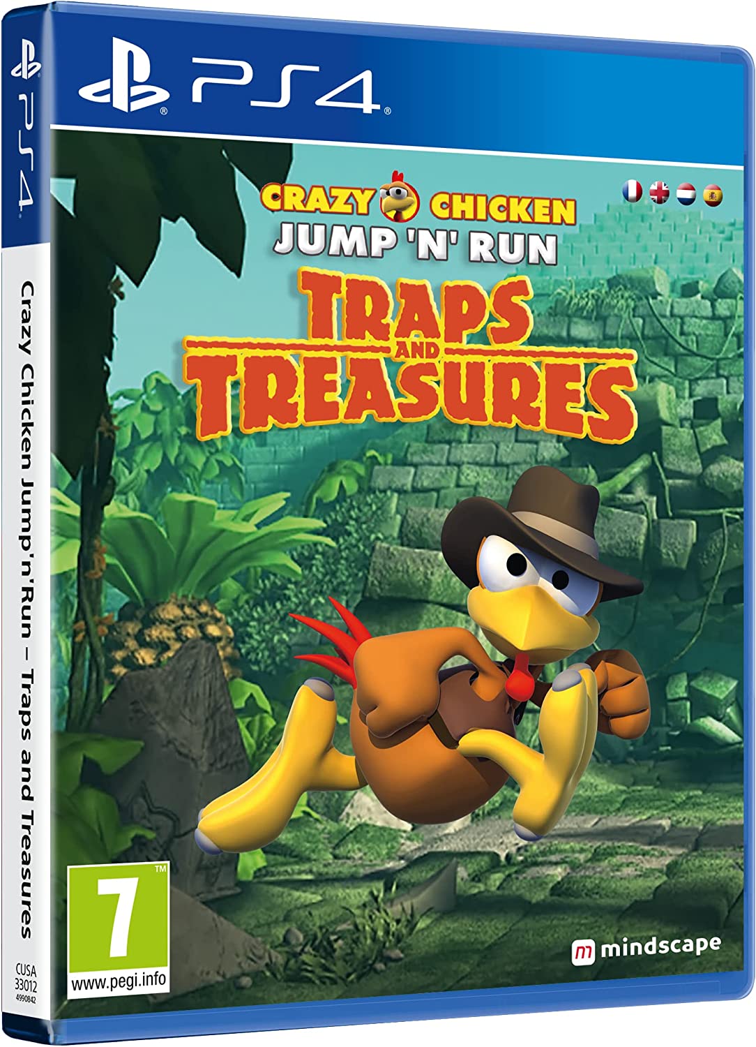 Crazy Chicken Jump'n'Run - Traps and Treasures GRA PS4
