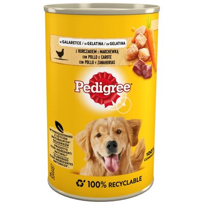 Pedigree Adult Kurczak I Marchew Puszka 400G