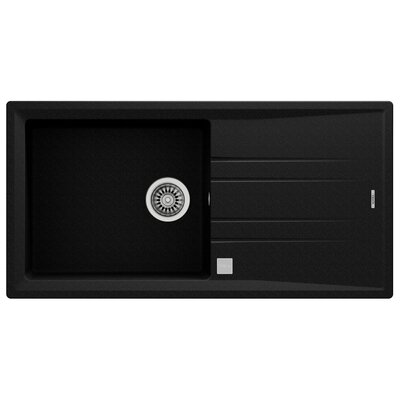 Teka Zlewozmywak STONE 60 L-TG 1B 1D AUTO WST ONYX