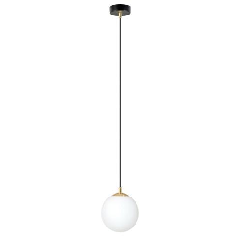 Pojedyncza lampa wisząca z kulistym kloszem 1243/1 z serii ROYAL