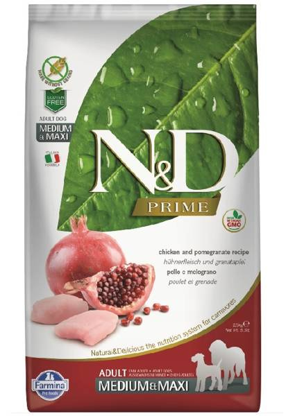 Farmina N&D Prime Adult Medium&Maxi Chicken&Pomegranate 2,5 kg