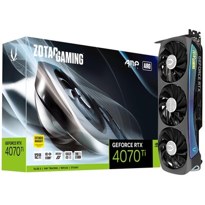 Zotac GeForce RTX 4070 Ti GAMING AMP AIRO 12GB GDDR6X