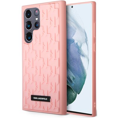 Karl Lagerfeld KLHCS23LRUPKLPP S23 Ultra S918 hardcase różowy/pink 3D Monogram
