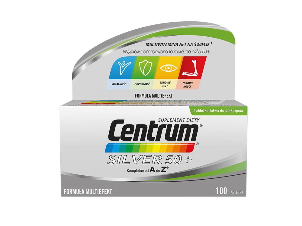 Centrum A-Z Silver 50+ x 100 tabl