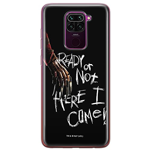 ERT GROUP etui na telefon Xiaomi REDMI NOTE 9, case oryginalny i oficjalnie licencjonowany przez Horror, wzór Nightmare of Elm Street 001, optymalnie dopasowane, plecki z TPU
