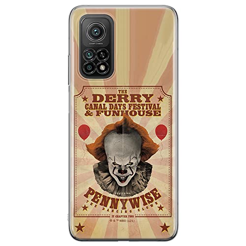 ERT GROUP etui na telefon Xiaomi REDMI NOTE 9T, case oryginalny i oficjalnie licencjonowany przez Horror, wzór It 023, optymalnie dopasowane, plecki z TPU
