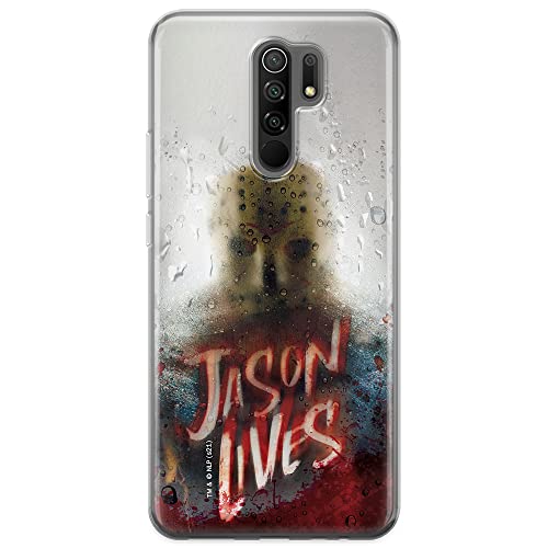 ERT GROUP etui na telefon Xiaomi REDMI 9, case oryginalny i oficjalnie licencjonowany przez Horror, wzór Friday the 13th 004, optymalnie dopasowane, plecki z TPU