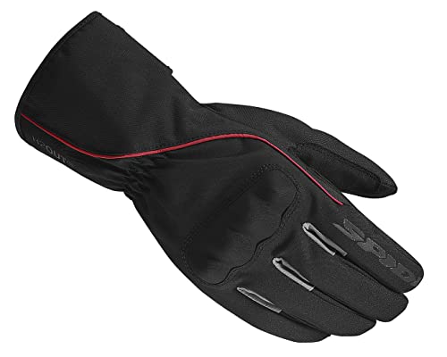 SPIDI WNT-3 H2Out Rękawice Motocykl (Black/Red,3XL)