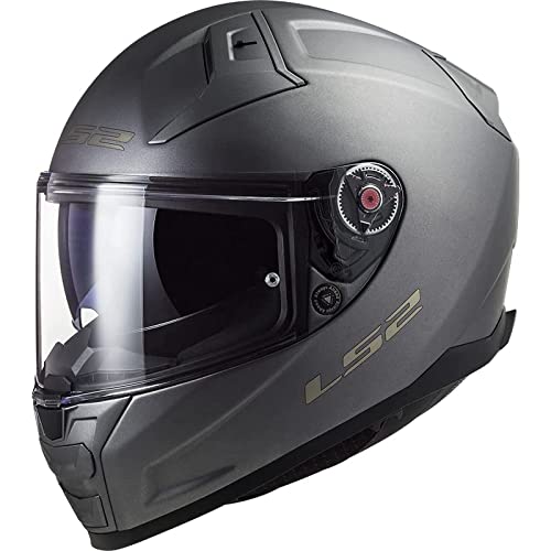 LS2, kask motocyklowy Vector II Solid Mat Titanium, XL
