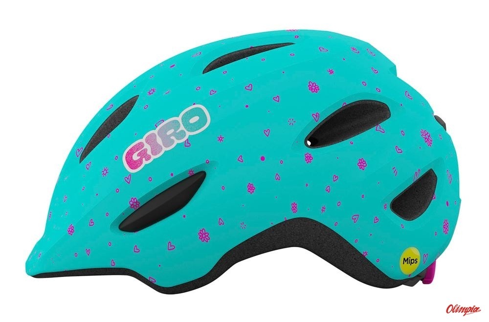 Kask Dziecięcy Giro Scamp matte screaming teal (NEW)