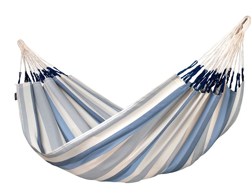 La Siesta Hamak dwuosobowy Brisa, niebiesko-biały, 230x160 cm