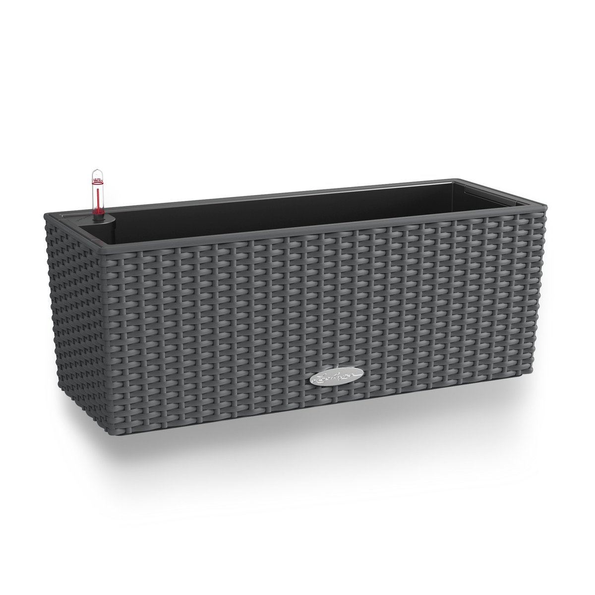 Lechuza Doniczka BALCONERA Cottage 50 ALL-IN-ONE, kolor granitu