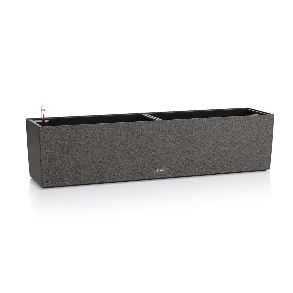 Lechuza Donica BALCONERA Color 80 ALL-IN-ONE, czarna