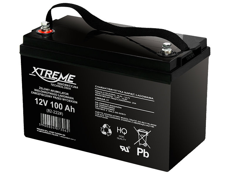 Akumulator 12V 100Ah Piec Solar Kocioł Do Pieca